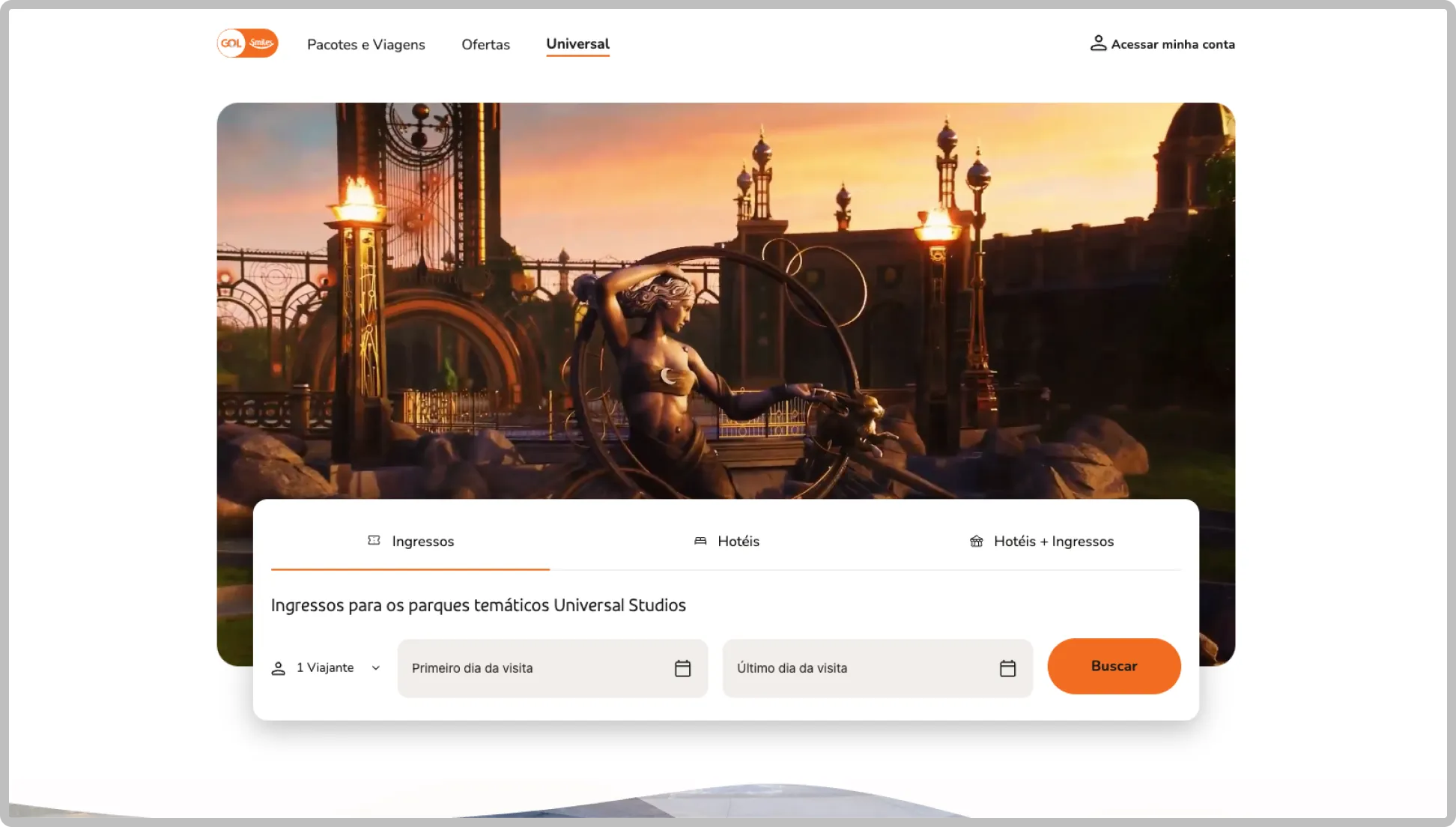 A landing page